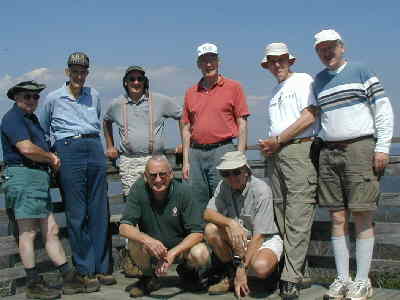 Standing (l-r) Doug Russell, Bob Thompson, Wayne Miller, Bill Taylor, John Bellamy, Tony Presley. - kneeling (l-r) Jack Jacobi, and David Whitaker