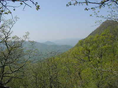 Awesome views of the N.C. and GA mountains!