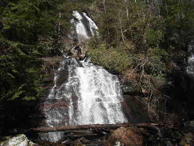 One of North Georgia's nicer waterfalls.