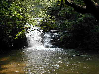 The second falls at Lick Log Creek.