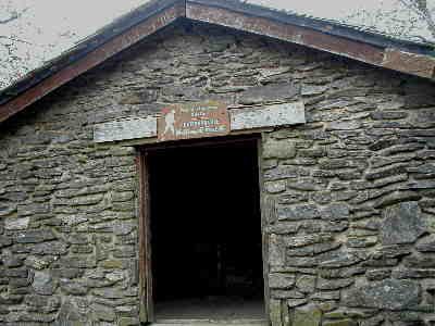 The famous Blood Mountain Shelter built by the C.C.C. in the early 1930's!
