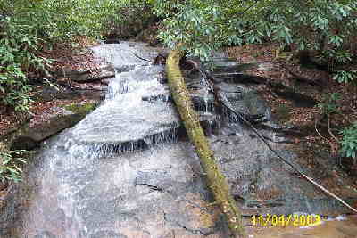 A nice waterfalls on the back loop.