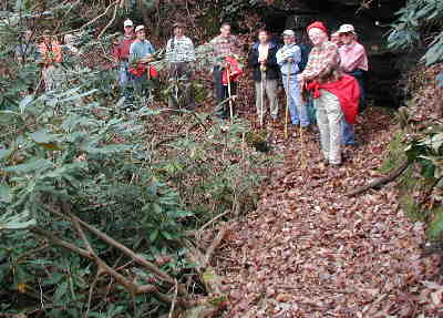 Our group today included 14 hikers!