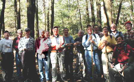 The OFHC gang for today! (l-r)Tony Presley, Steve Jordan, Terry Doyle, David Whitaker, John Bellamy, Wayne Miller, Dan Ross, Gerald Shedd, Jack Slaton, Bob Thompson, Travis Moon, Jack Jacobi, Rick Porter-Whitmire, and Bob Presley.