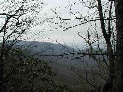 Very nice mountain views all along the trail!