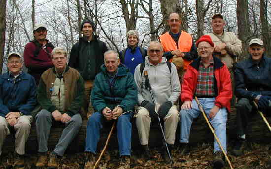 The OFHC gang for today! Front (l-r)Tony Presley, Steve Jordan, David Whitaker, Jack Jacobi, Bob Presley and Bob Thompson.(back l-r)Rick Porter Whitmire, John DiDiego, Erin Buchinger, Wayne Miller and Gerald Shedd.