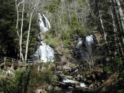 Our approach to the falls.