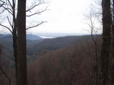 Some nice views from the Whitewater Falls parking area!