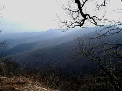 There were some nice views, despite the clouds and fog.