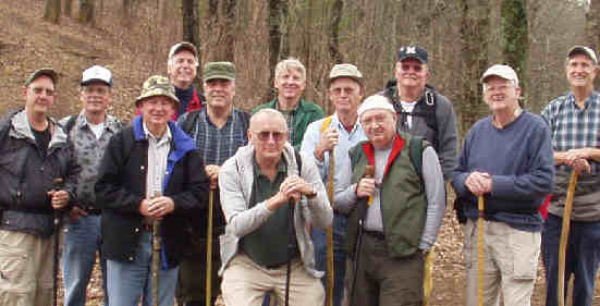 The OFHC gang for today! (l-r) Wayne Miller, Dave Haslett, John Hires, Hayward Marshall, Dan Knight, Jack Jacobi, John Bellamy, Jack Slaton, Doug Russell, John Mooneyham, Bob Presley and Dan Ross.