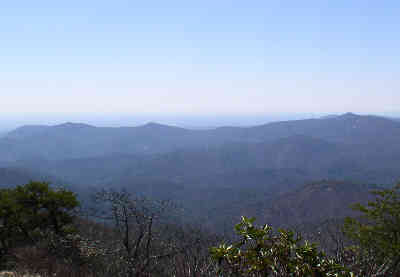 View 1 from Blood Mountain!