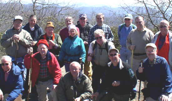 The OFHC gang for today! (l-r kneeling) David Whitaker, Bob Presley, Gerald Shedd, Wayne Miller, Tony Presley. (standing l-r) Dave Haslett, Bob Thompson, Doug Russell, John Bellamy, Leith Ann Miller, John Mooneyham, Dan Ross, Steve Jordan, Wendell Gatlin, Dan Knight, and Jack Jacobi.