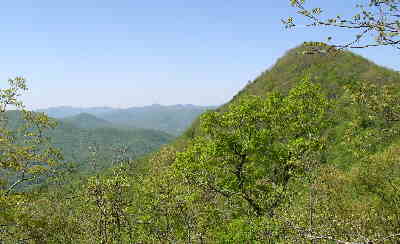 One of many nice views along the trail.