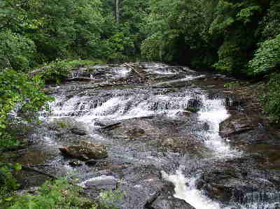 There are some beautiful views of Panther Creek all along the trail.