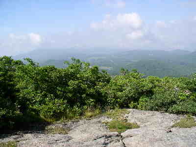 View from 4,804 ft. Scaly Mountain.