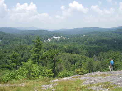 Nearby Ravenell Park has a nice trail that leads up to Sunset Rocks.