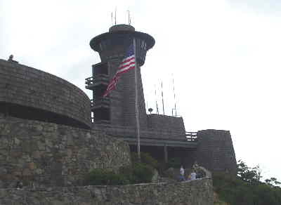 The Visitor's Center at the summit.