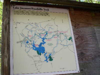 One of the nice Foothills Trail signs.