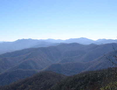 The beautiful Blue Ridge Mountains!