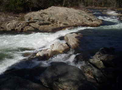 Bull Sluice rapids - one of the reasons they call it a "wild and scenic" river!
