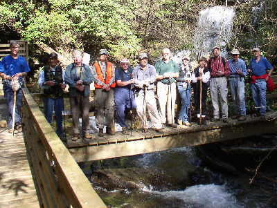Our group at Martin Creek Falls.