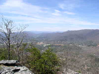 Pinnacle Knob is one of the best places for a lunch break!