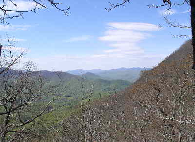 Typical view along the way.