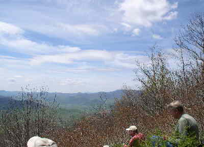 Lunchbreak at Wolf Rock Over-look!