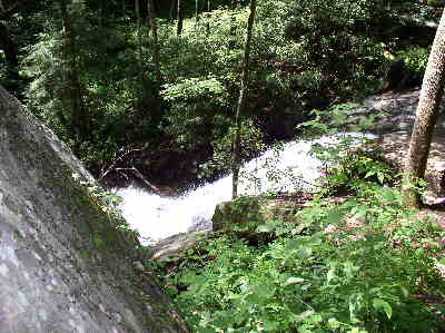 Lots of huge boulders and rushing water!