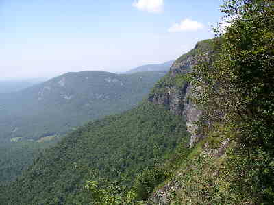 Next, we hiked the Whiteside Mountain loop trail. One of the most spectacular short trails in the Southeast!