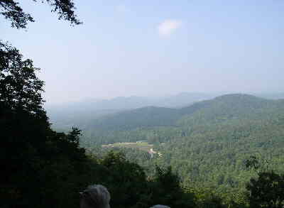 The The Rainey Mountain view from Big Rock.