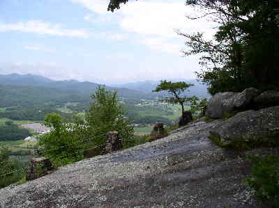 View to the east.