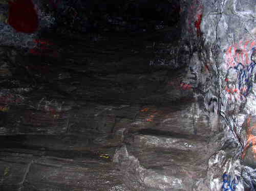 This is where the money ran out and the tunnel stopped!