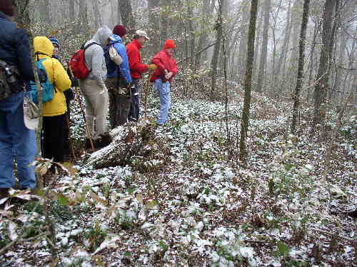 We were surprised by an early season snowfall!