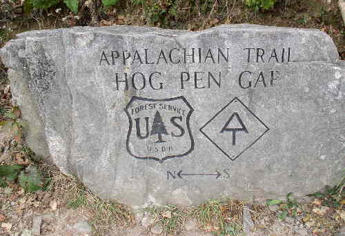 Nice marker at Hog Pen.
