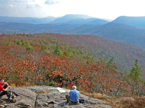 Lunchtime on Yellow Mountain!