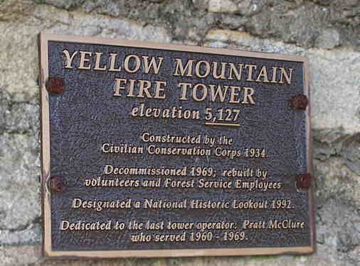 Dedication plaque..