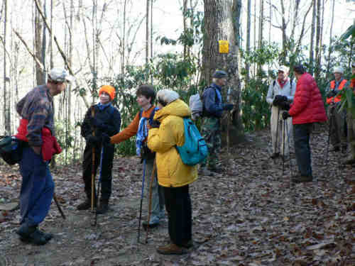 We take a short break at Courthouse Gap.