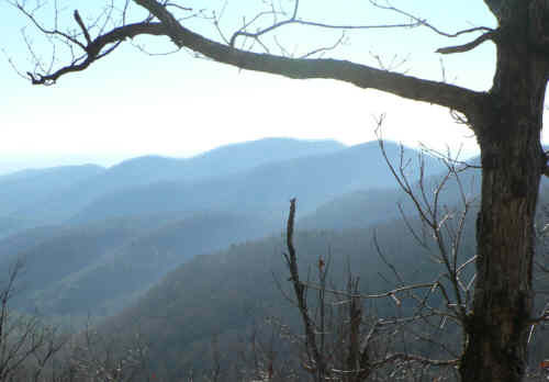 Lots of nice mountain scenery along the way.