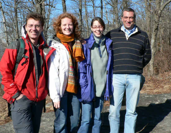 We met this nice group of folks visiting our country from Holland!