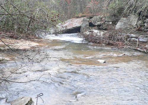 The nice thing about this trail is that you are always close to beautiful Panther Creek.