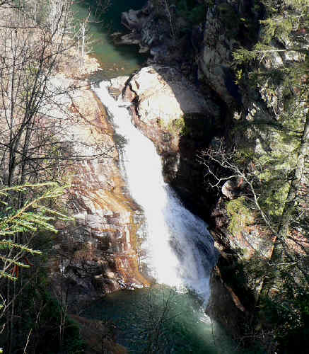 One of many awesome views into the gorge.
