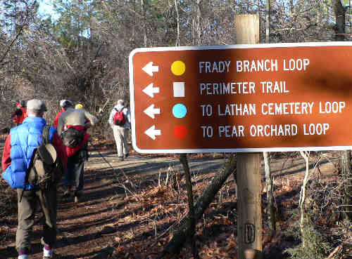 Today we did Frady, Lathan, and Pear Orchard.