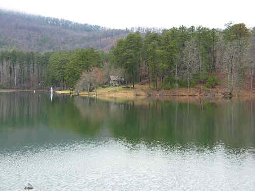 This trail gives almost constant views of the lake and mountains.