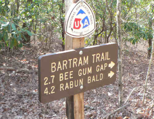 A nice new trail sign!