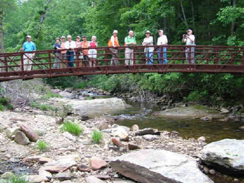 The Whitewater River bridge.