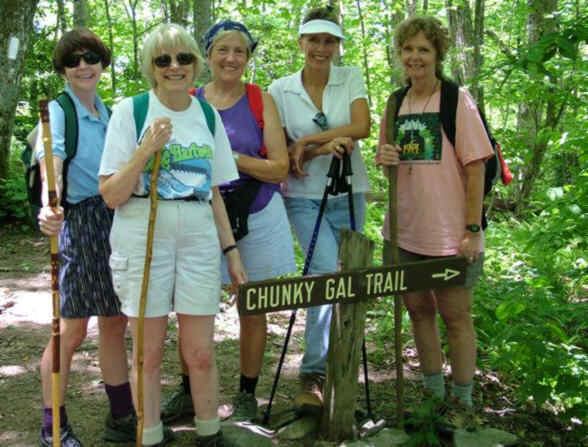 The intersection with the Chunky Gal Trail. (no further comments)