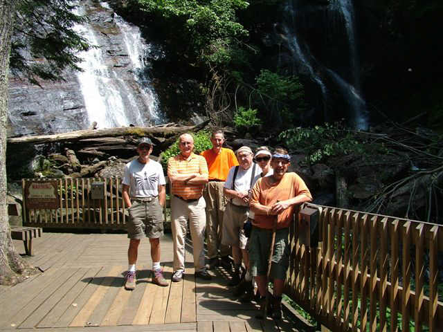The OFHC gang for today's hike. (l-r)Kurt Volker, Jack Jacobi, Bob Thompson, Doug Russell, Karen Volker, and Bruce O'Connor.