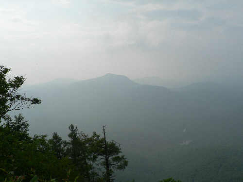 At the top, the first viewpoint shows lots of fog / haze.