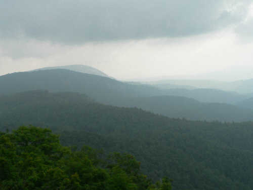 Awesome mountain views from Chinquapin Mountain.